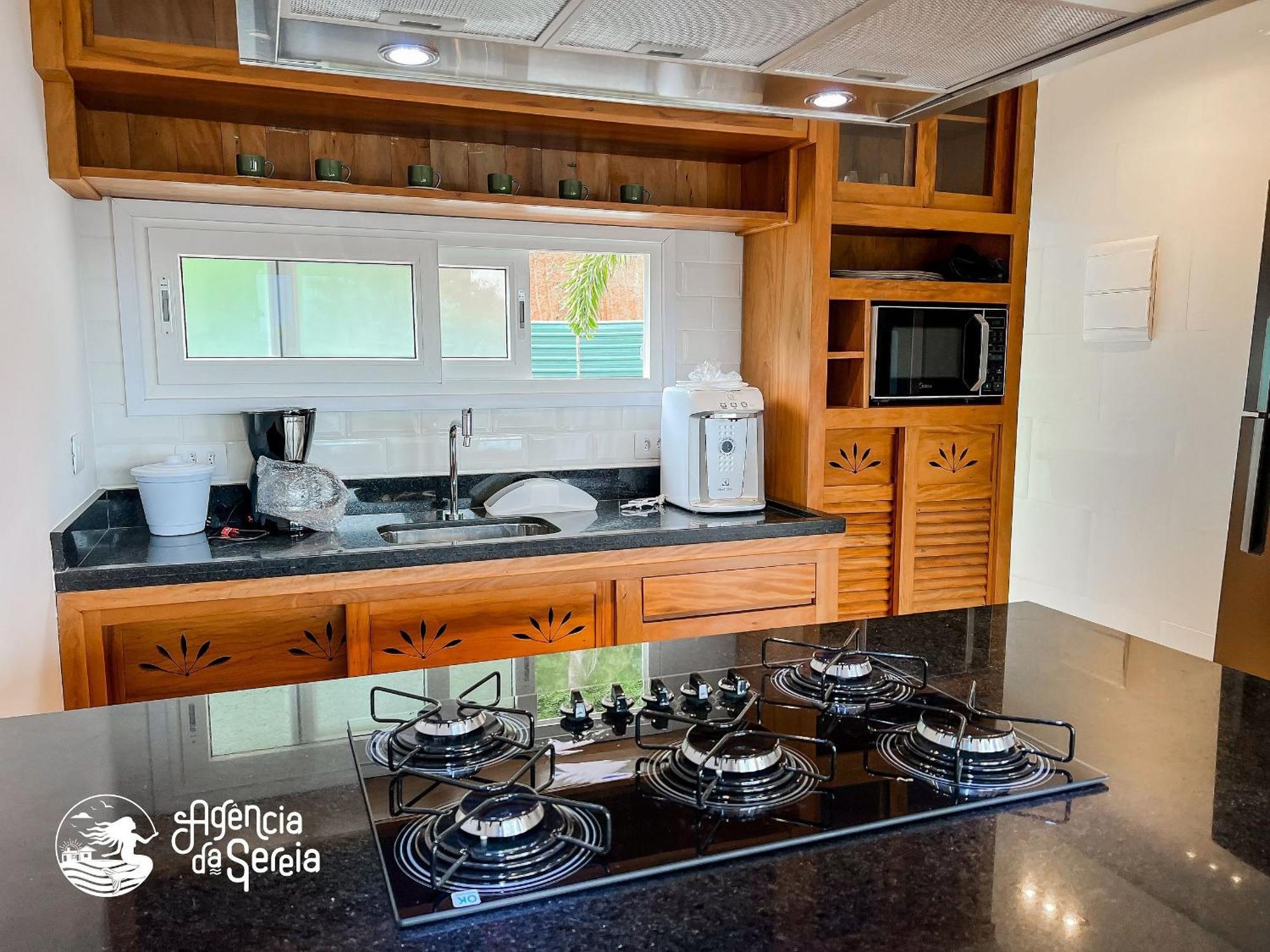 Linda Casa Com Vista Incrivel Em Condominio No Sul Da Ilha Ilhabela Luaran gambar