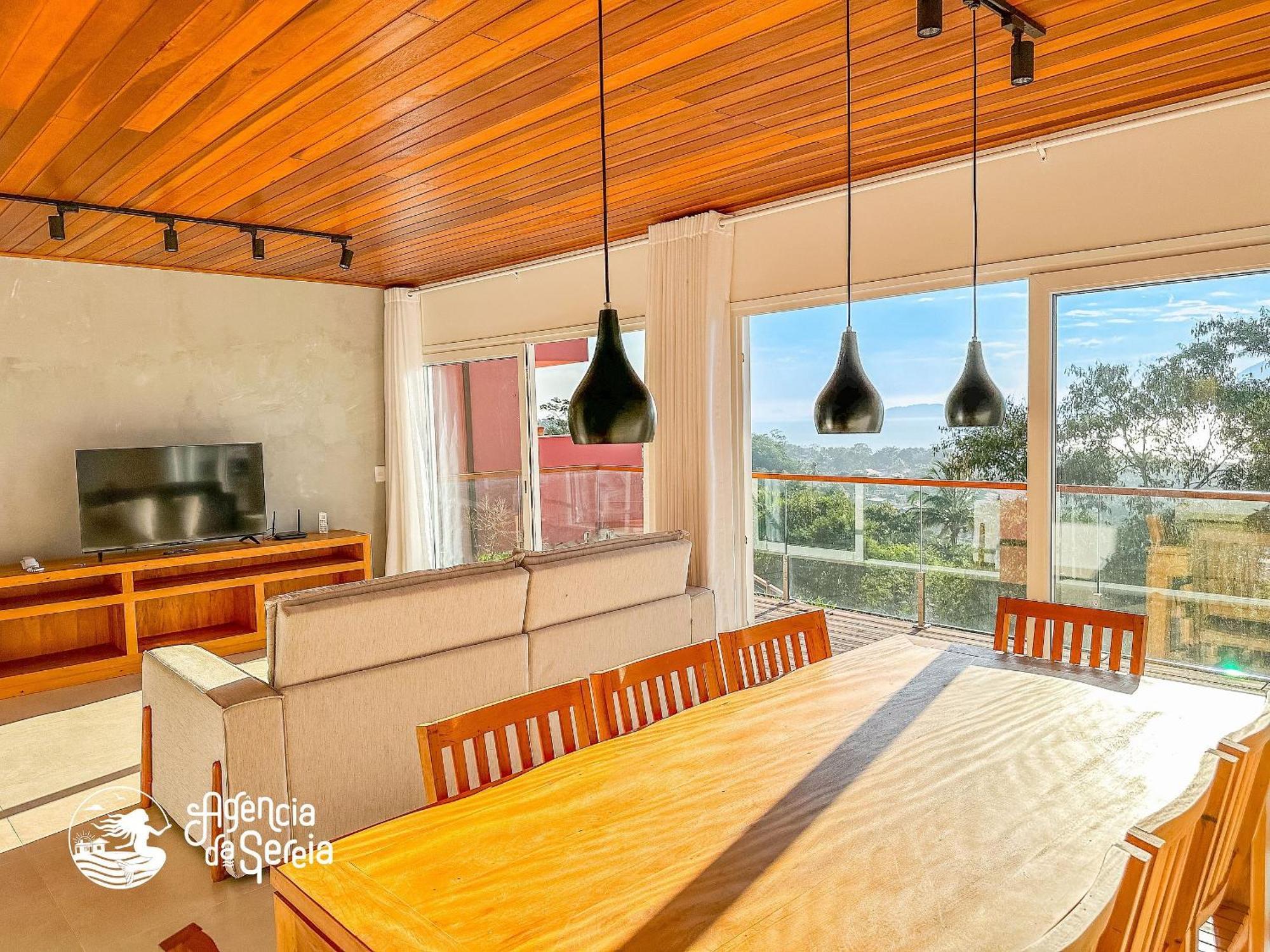 Linda Casa Com Vista Incrivel Em Condominio No Sul Da Ilha Ilhabela Luaran gambar