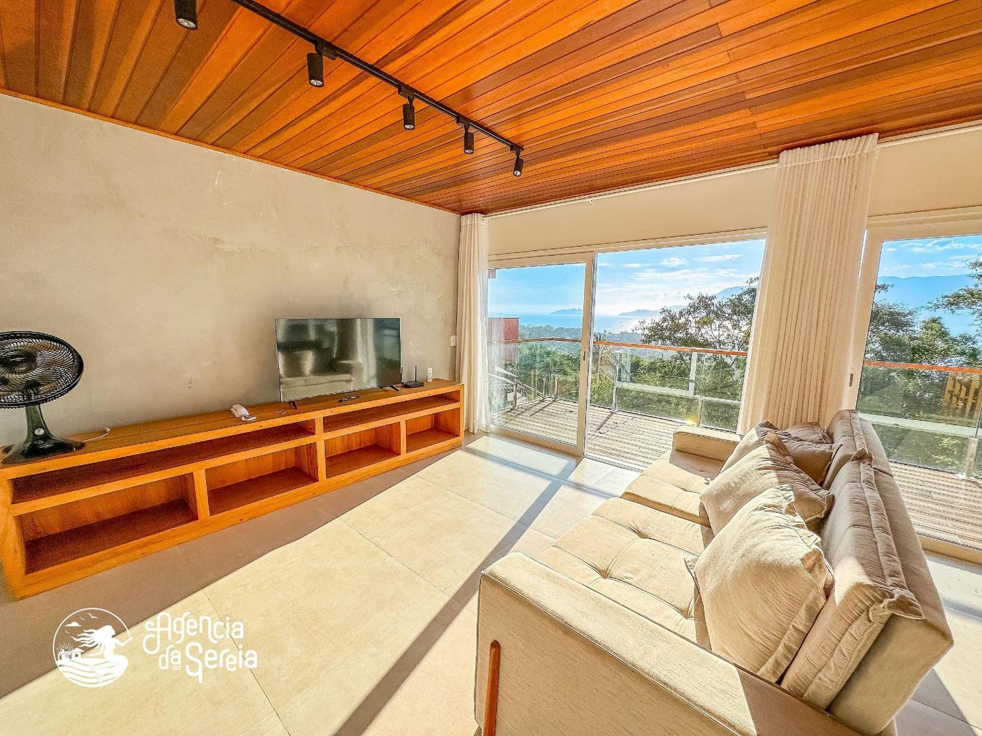 Linda Casa Com Vista Incrivel Em Condominio No Sul Da Ilha Ilhabela Luaran gambar
